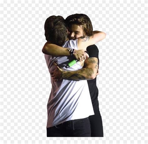 Louis Tomlinson And Harry Styles Hug, HD Png Download - 500x742(#640763) - PngFind