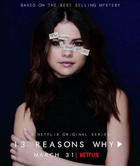 Selena Gomez 13 Reasons Why | Series e filmes, Filme perfeito, Os 13 porquês