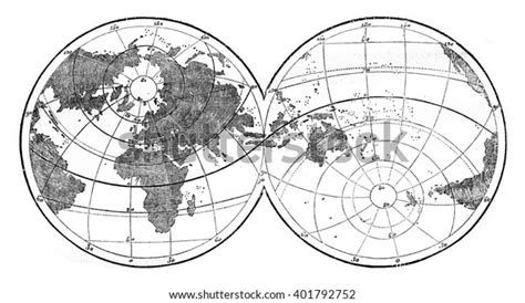 World Map Featuring Evidence Unequal Distribution Stock Illustration 401792752