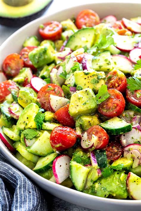 Avocado Salad | Recipe | Avocado salad recipes, Cilantro recipes, Salad recipes