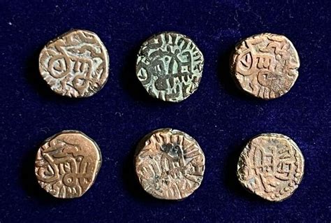 Delhi Sultanate Iltutmish Billon Jital Coins - coinsstuff