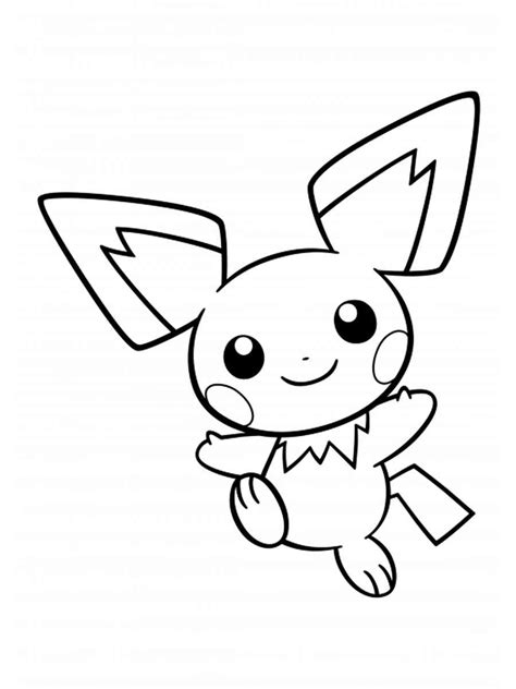 21+ pichu coloring pages - TanisaAmira