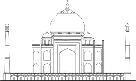 Taj Mahal Dimensions Architecture