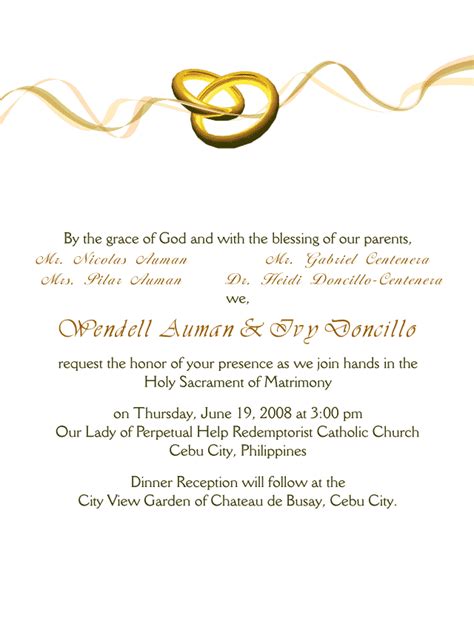 Invitation Card Designs | Wendell & Ivy Wedding