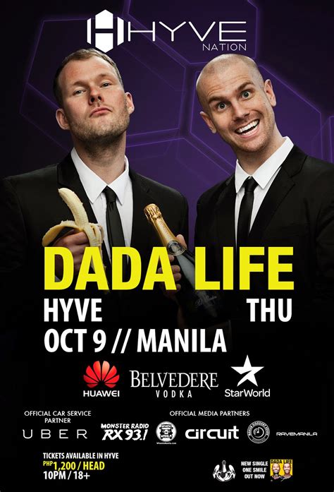 Hyve Nation Takes A Trip to Dada Land this October 9th with DADA LIFE LIVE in Manila ~ MANILA ...