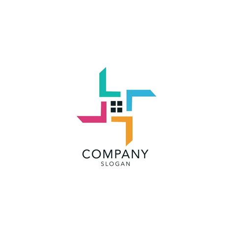 square logo design 23972617 Vector Art at Vecteezy