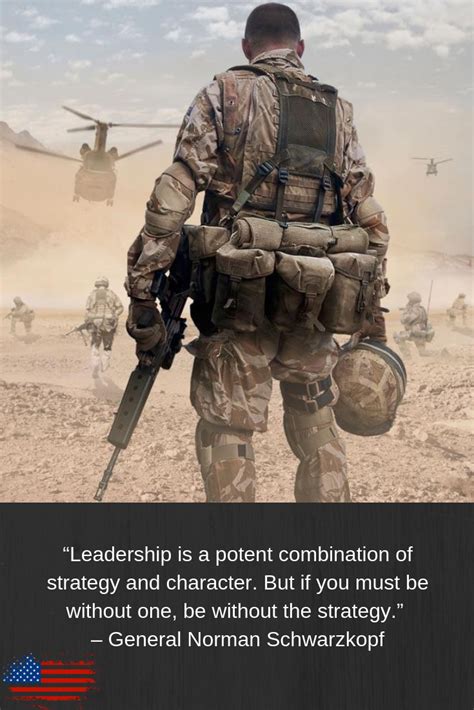“Leadership is a potent combination of strategy and character. But if you must be without one ...