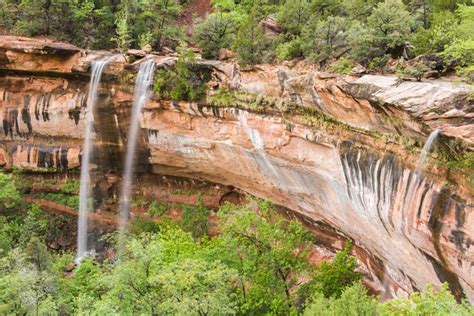 Waterfalls in Zion National Park