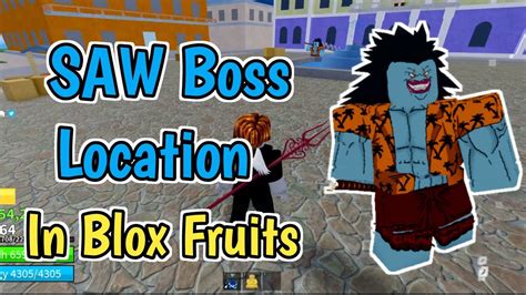 How To Find The Saw Boss In Blox Fruits | Saw Boss Location In Blox ...