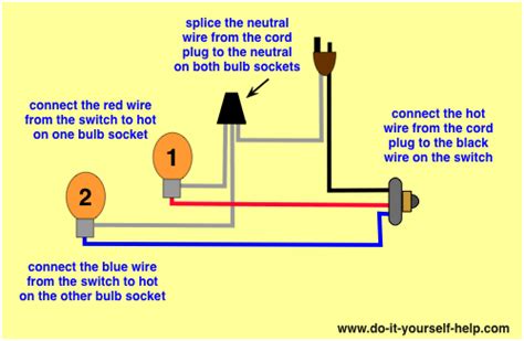 How To Wire A Lamp Switch