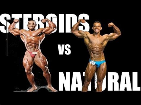 STEROIDS VS NATURAL BODYBUILDING! - YouTube