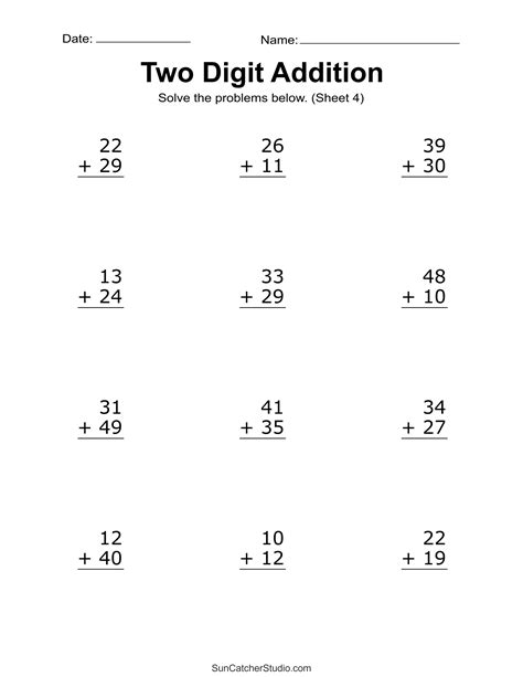 Mixed Addition Facts – 3 Worksheets / FREE Printable Worksheets ...