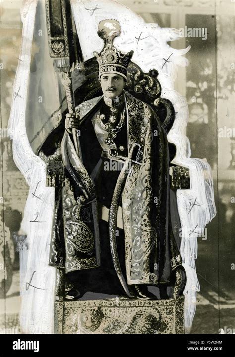 Reza Pahlavi, Shah of Iran, 1920s Stock Photo - Alamy