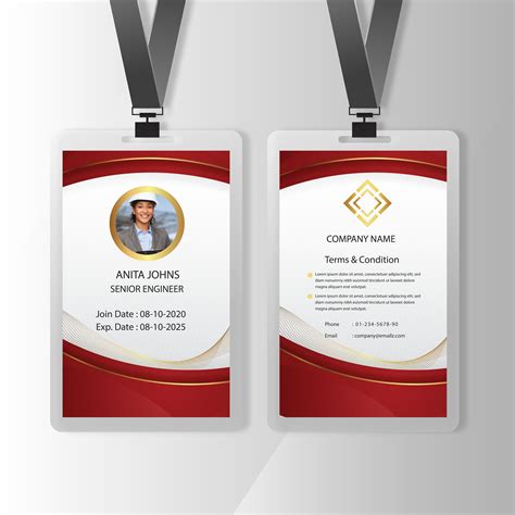 Design Your Own ID Card, Custom ID Badge, Plastic Badge, Customized Office Id Card, Office Badge ...