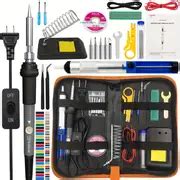 Soldering Iron Kit 60w Soldering Iron With Replace Iron Tips 16 In 1 ...