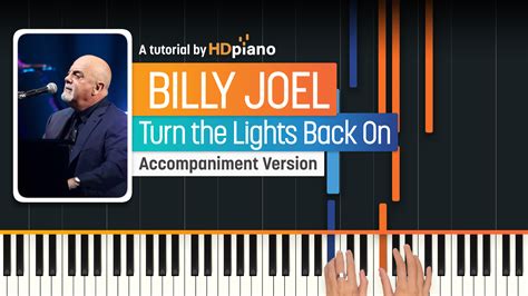 Turn the Lights Back On by Billy Joel Piano Tutorial | HDpiano