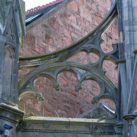 Detail of the architecture at St Mary's Roman Catholic Church, I ...