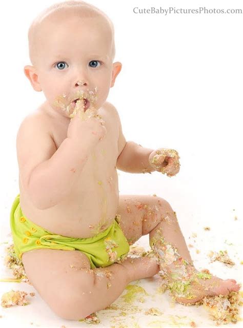 Babies Eating Cake | Enter your blog name here