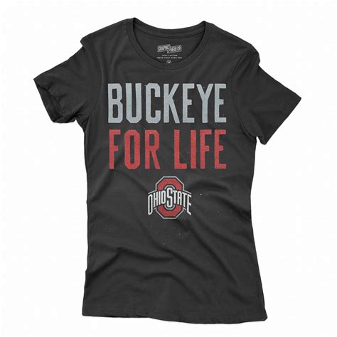 Buckeye For Life Ohio State Buckeyes Football Shirt - Shibtee Clothing