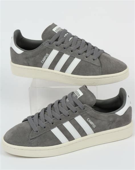 Adidas Campus Trainers Grey/White,suede,shoes,originals