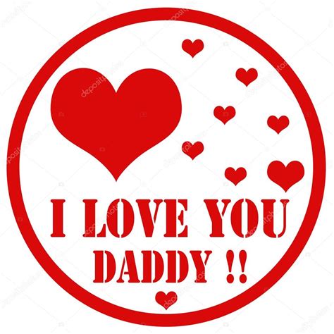 I love You Daddy!-stamp — Stock Vector © carmen_dorin #62157533