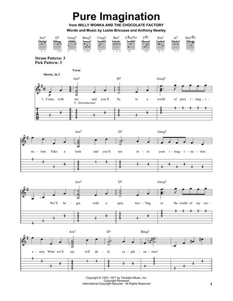 Pure Imagination | Sheet Music Direct