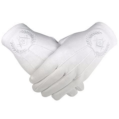 Masonic Regalia Gloves – Eastern International