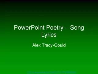 PPT - Shakespeare Song Lyrics PowerPoint Presentation, free download - ID:2452358