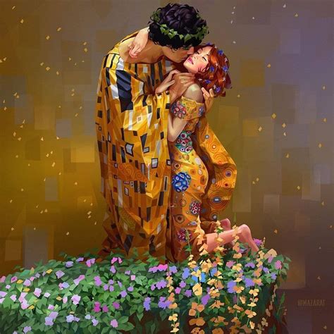 Learn Digital Painting! on Instagram: “@mazarat's interpretation of Gustav Klimt's painting ...