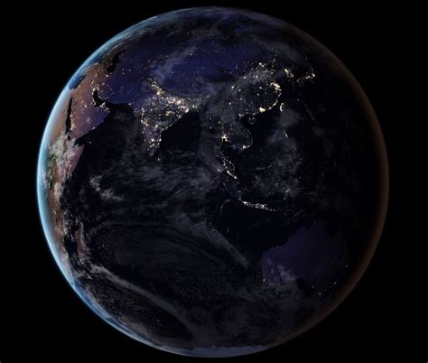 4 Stunning Earth Night Lights Wallpapers from NASA