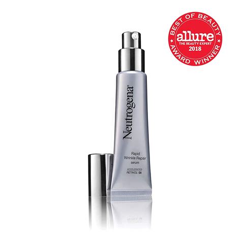 Neutrogena Rapid Wrinkle Repair Anti-Wrinkle Retinol Serum for Wrinkles ...