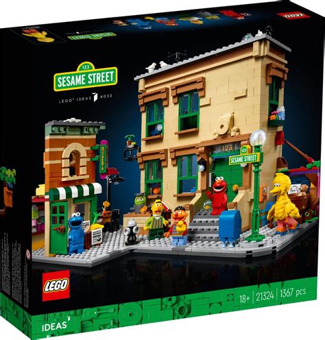 Official Reveal of LEGO Ideas 123 Sesame Street (21324)! | The Brick Post!