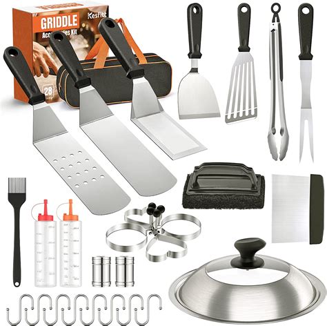 28Pcs Griddle Accessories Kit, Griddle Accessories for Blackstone and ...