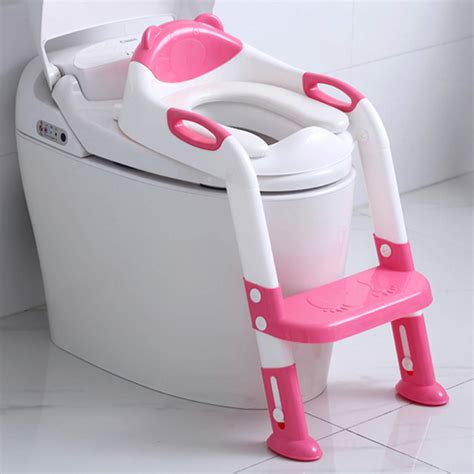 Buy Fedicelly Potty Training Seat Ladder Girls,Toddlers Toilet Seat ...