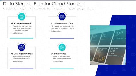 Cloud Storage IT Data Storage Plan For Cloud Storage | Presentation Graphics | Presentation ...