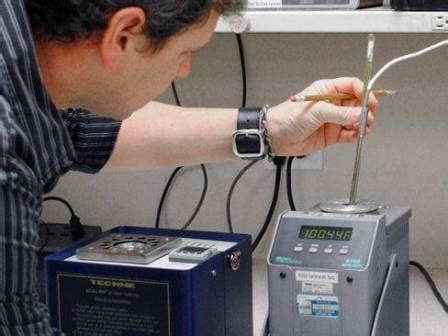 NIST Thermometer Calibration procedure - frecuency - certified service