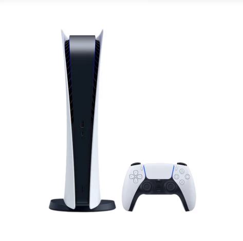 Sony PS5 Digital Edition Black & White Gaming Console with 1x Wireless ...