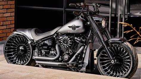 This Sinister Custom Harley-Davidson Fat Boy Promises A, 56% OFF