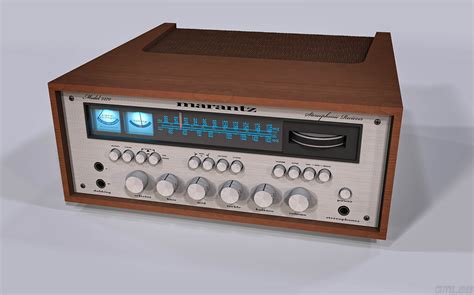 Marantz Receiver 2270 (Bryce 7 Model) - 3D Model by GMArtworks