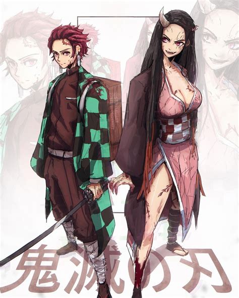 Increíble fanart de Kimetsu no Yaiba imagina las versiones adultas de Tanjiro y Nezuko | Código ...