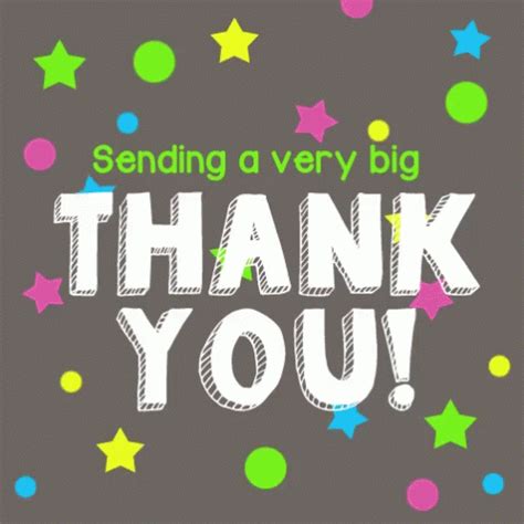 Thank You Sending A Very Big Thank You GIF - Thank You Sending A Very Big Thank You Stars ...