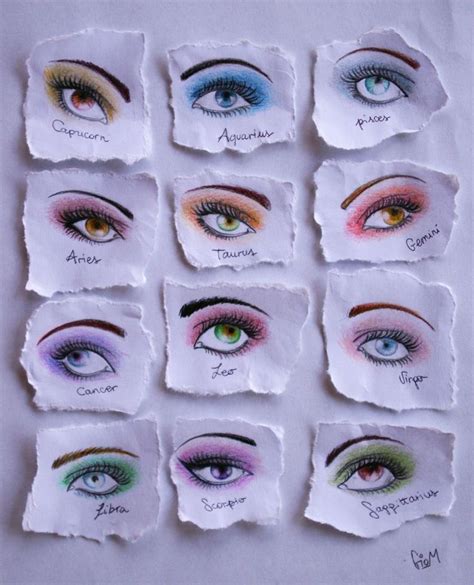 Zodiac Sign Eye Makeup - Makeup Vidalondon