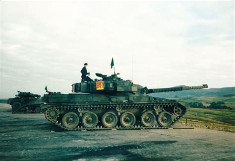 Chieftain MBT on the ranges at Warcop, 1986. | Wwii vehicles, British tank, Battle tank