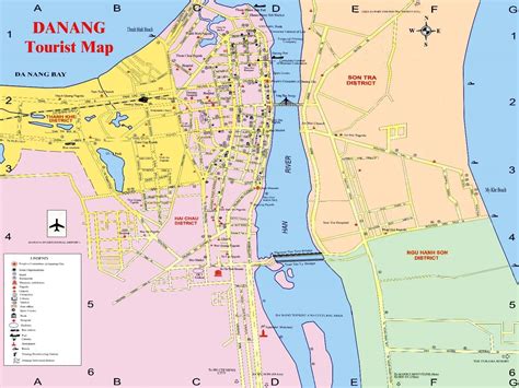 Map Of Da Nang Vietnam