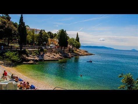 Beaches in Rabac - Istria Croatia - YouTube