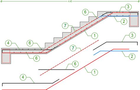 Staircase with landings|www.BuildingHow.com