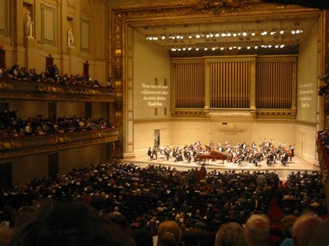 A Night at Boston's Symphony Hall - New England