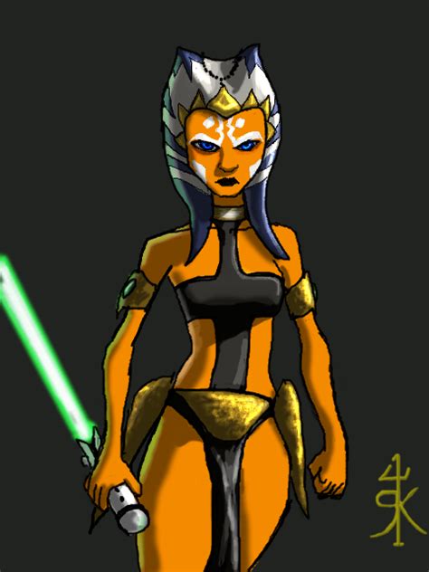 Ahsoka chillin' out by RaikohIllust on DeviantArt | Ahsoka, Star wars clone wars, Ahsoka tano