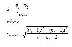 How to Calculate Effect Size Statistics - The Analysis Factor