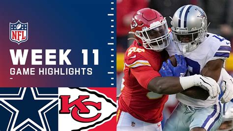 Cowboys vs. Chiefs Week 11 Highlights | NFL 2021